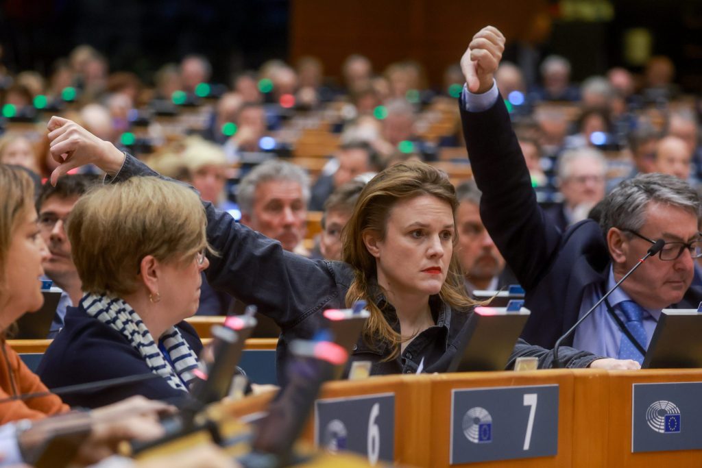 EU Parliament plenary session in Brussels