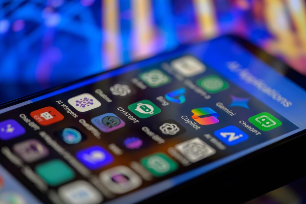 AI Powered Mobile Applications – Photo Illustration