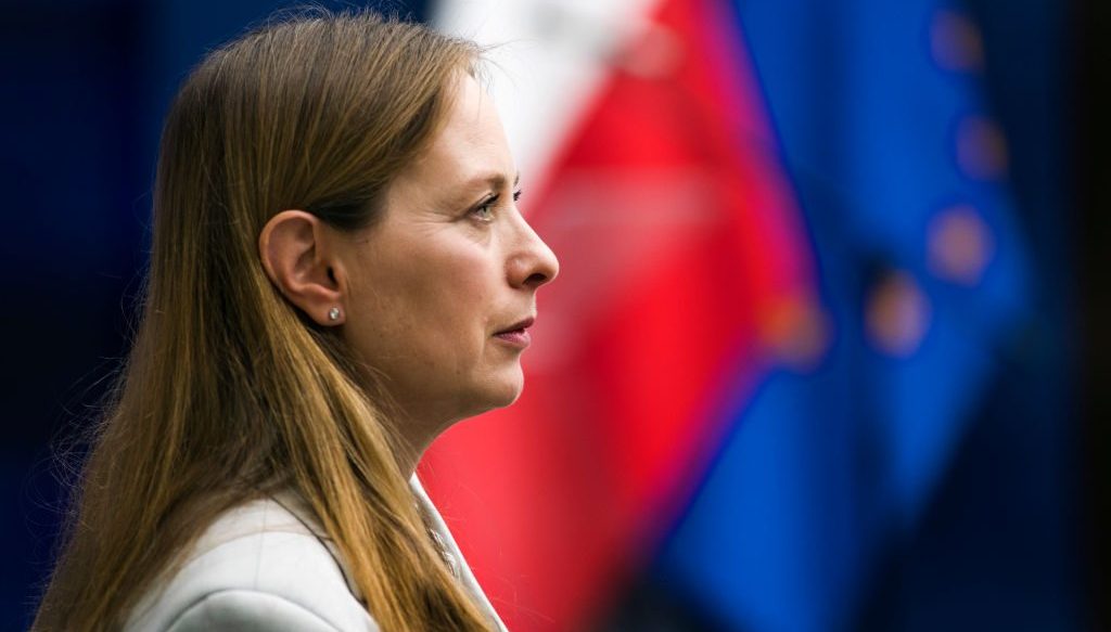 Minister of Funds and Regional Policy, Katarzyna Pelczynska-