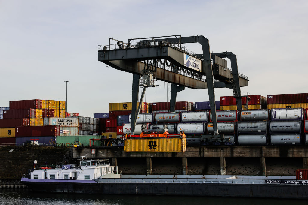 Duisburg Ruhrort inland port