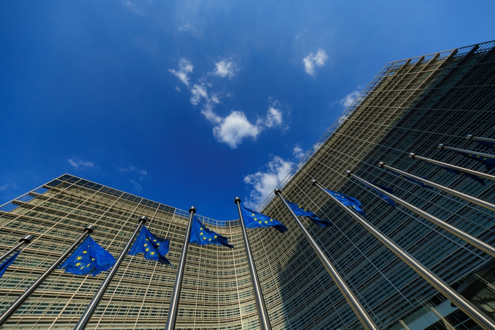 The,Berlaymont,Building,,Headquarters,Of,The,European,Commission,In,Brussels,
