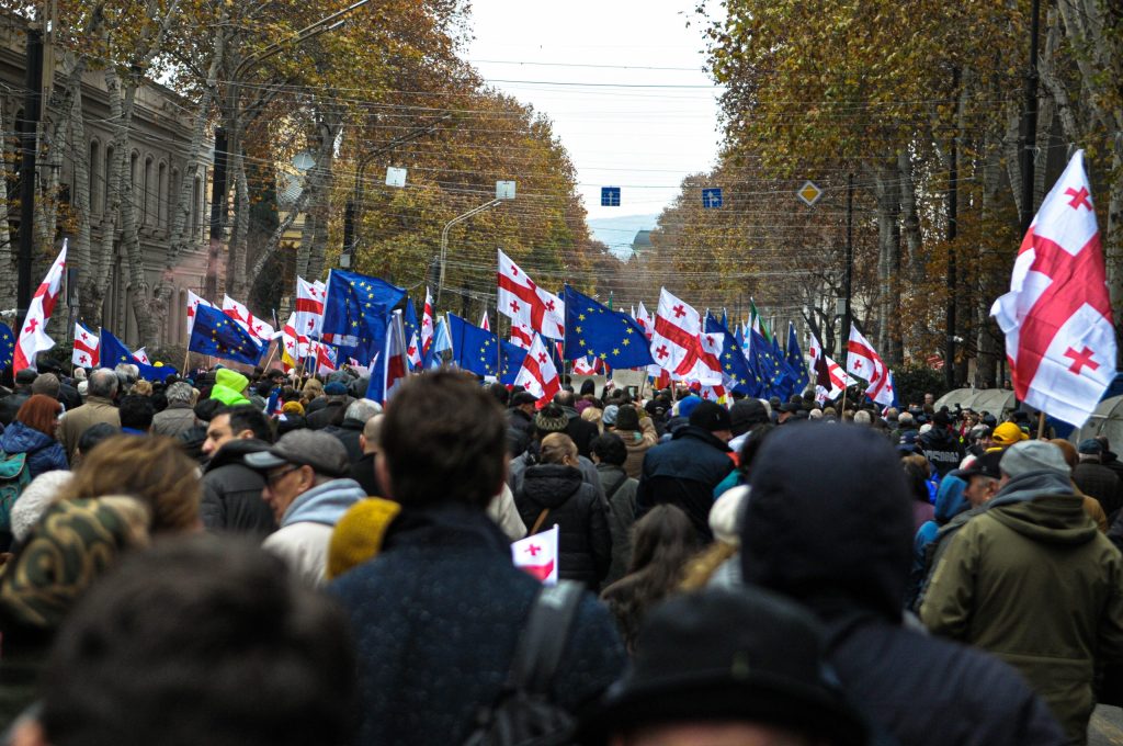 Pro-EU Protestors March Ahead Of Georgia’s Candidacy Status