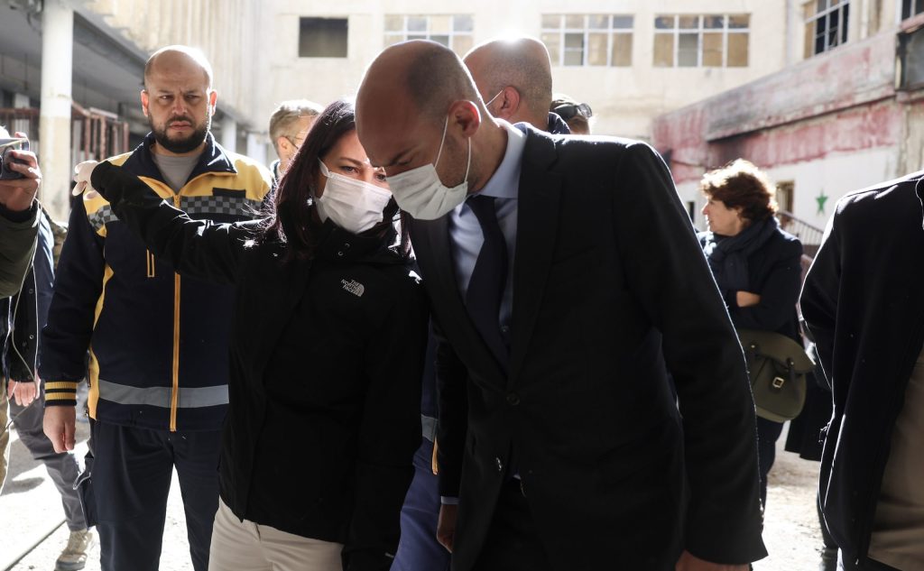French, German foreign ministers visit Sednaya Prison, north of Damascus