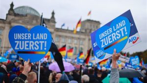La ultraderecha alemana prepara una carga de profundidad contra la UE