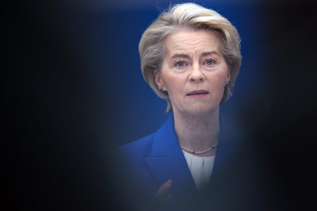 La presidenta de la Comisión Europea, Ursula von der Leyen, en una imagen de marzo de 2025.