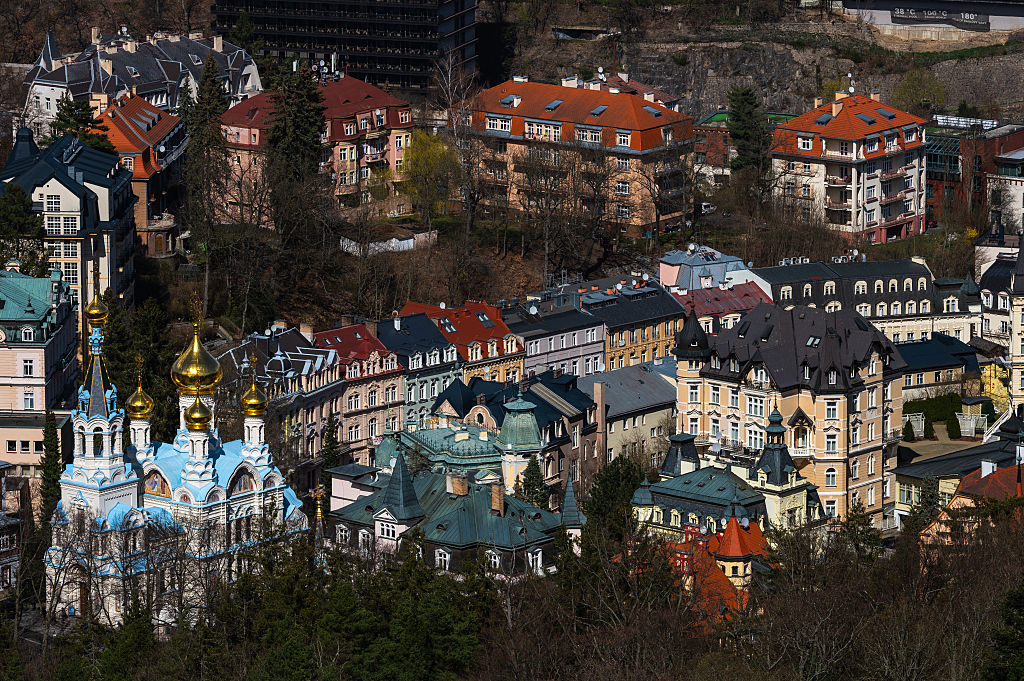 Vista de Karlovy Vary, en una imagen de archivo