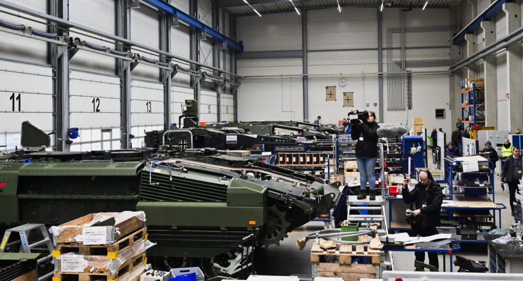Fábrica de Rheinmetall en Alemania, en 2024