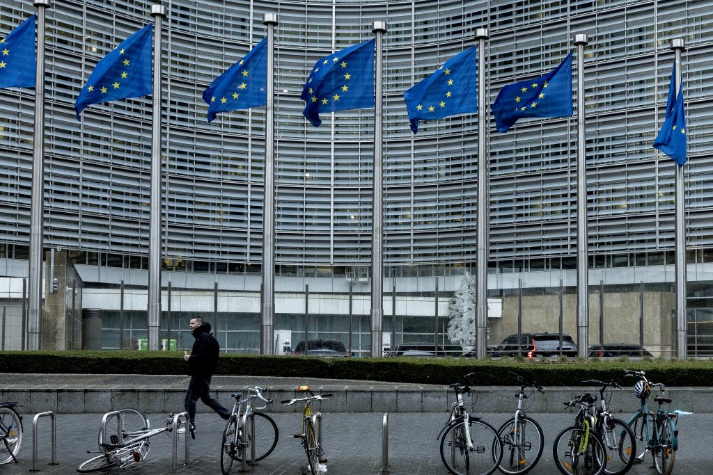 El edificio Berlaymont, sede de la Comisión Europea en Bruselas.