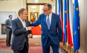 Merz intenta recomponer los lazos de Berlín con Varsovia