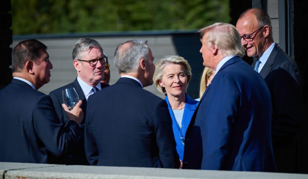 Una imagen de los asistentes al G7 de Canadá, el 16 de junio de 2025.