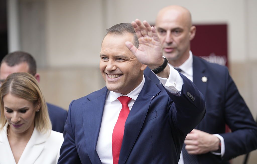 Karol Nawrocki, presidente de Polonia.