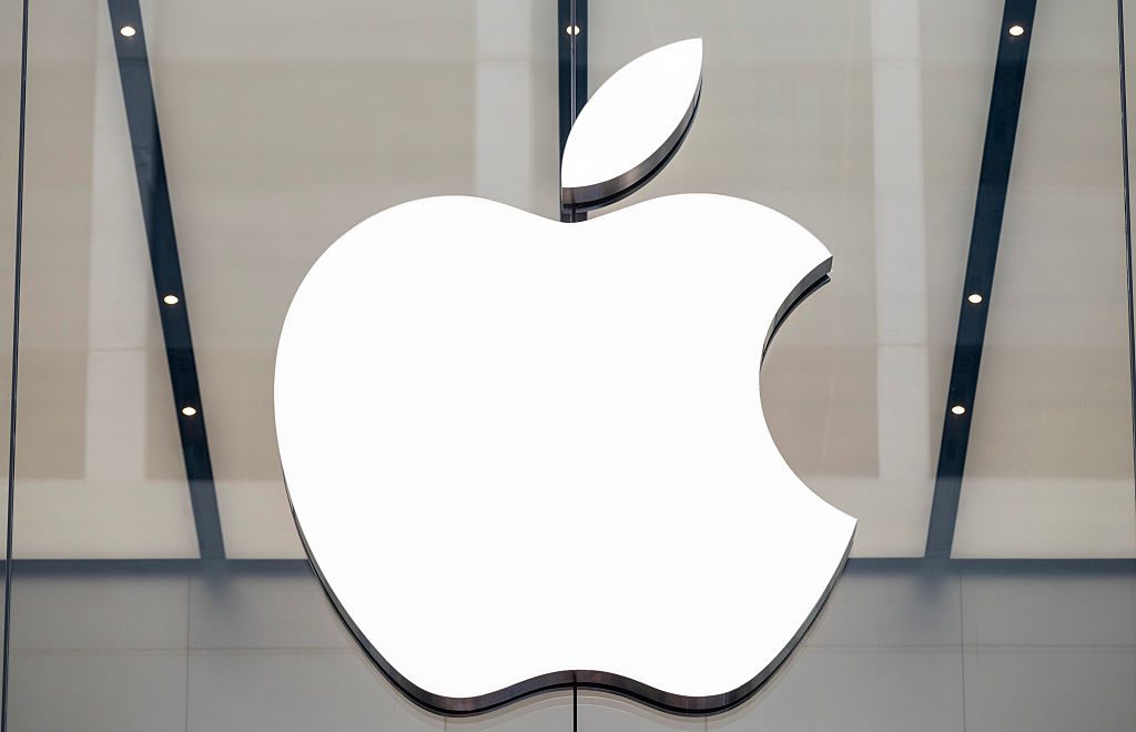 La manzana, símbolo del gigante tecnológico Apple.