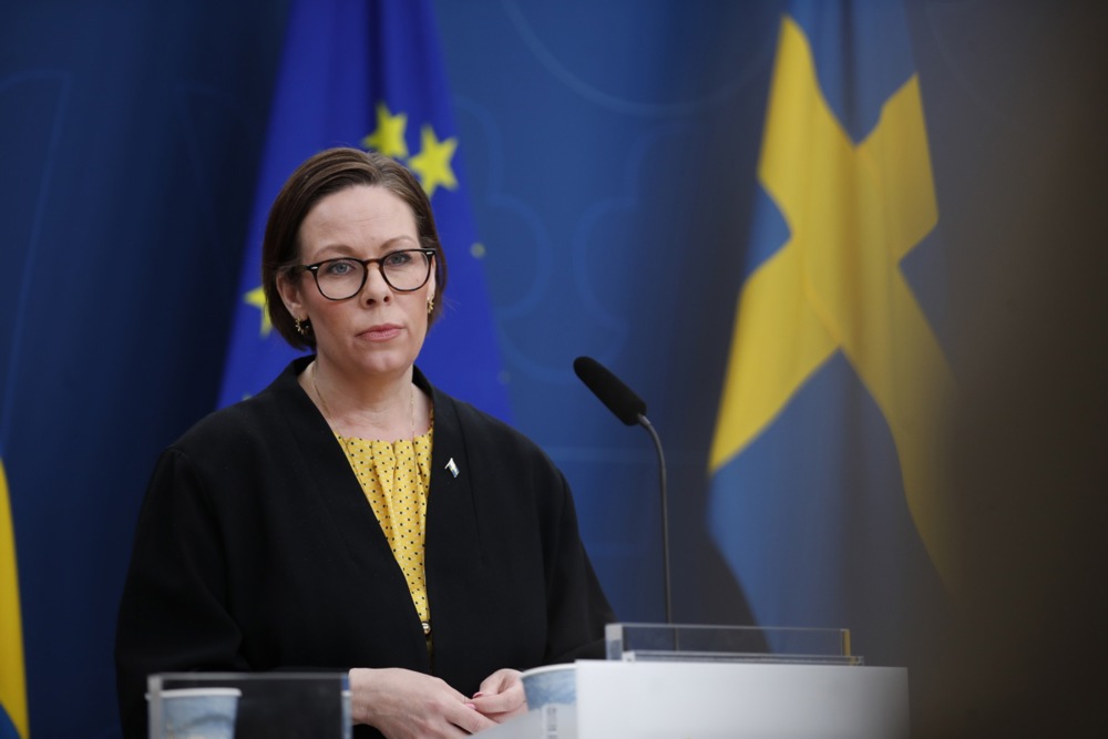 La ministra sueca de Exteriores, Maria Malmer Stenergard, en una imagen de archivo.