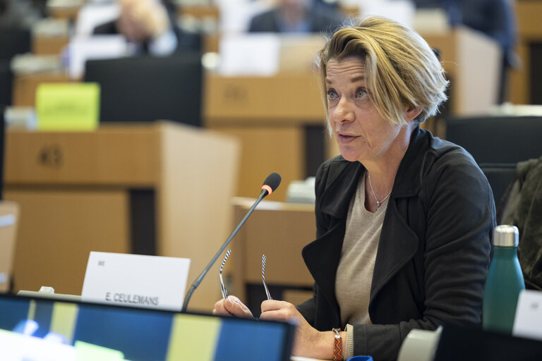 Estelle Ceulemans, eurodiputada del Grupo de los Socialistas y Demócratas (S&D).