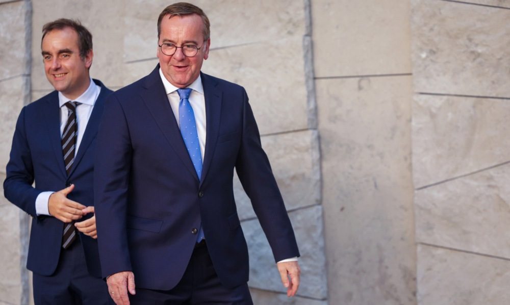 El ministro alemán de defensa, Boris Pistorius, en una imagen de archivo.