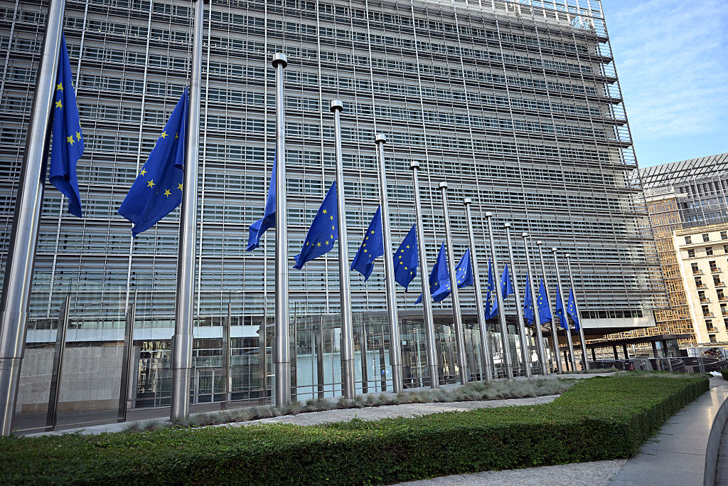 Vista del edificio Berlaymont, sede de la Comisión Europea en Bruselas, el 11 de junio de 2025.