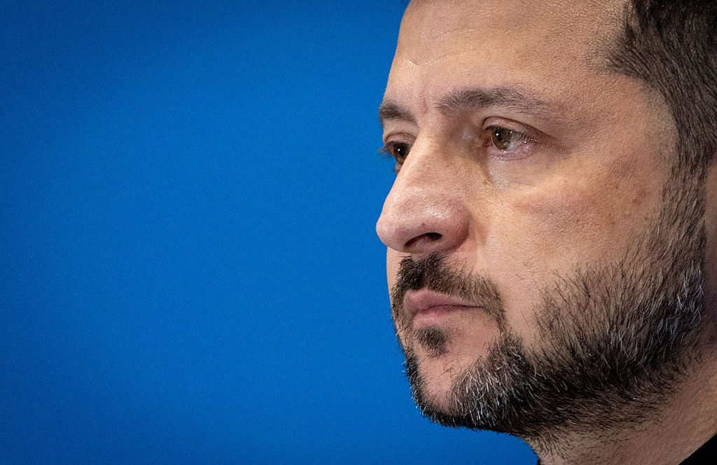 El presidente de Ucrania, Volodimir Zelenski, en una imagen de archivo.