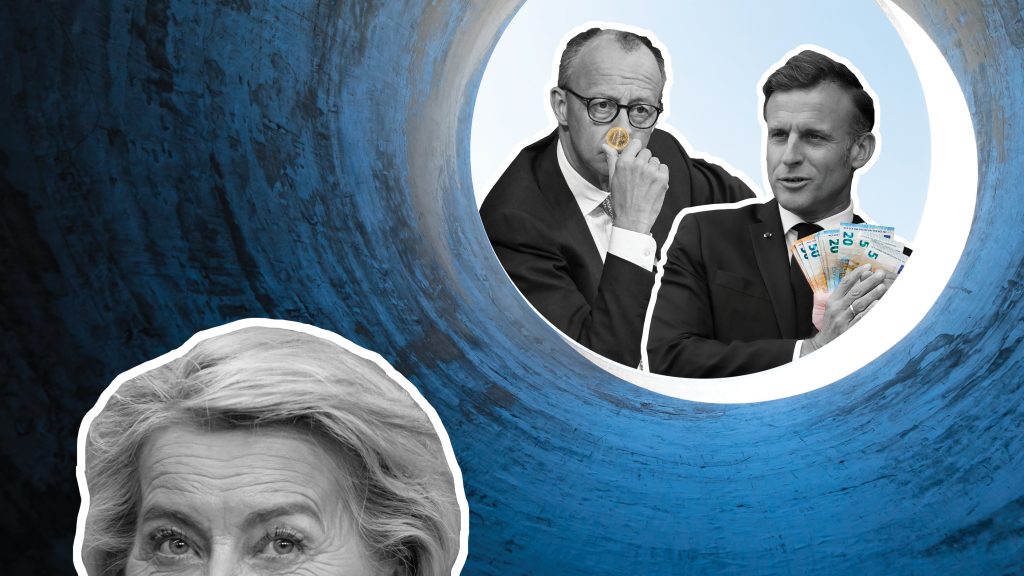 Von der Leyen, Merz y Macron, ante el reto del nuevo presupuesto de la UE.