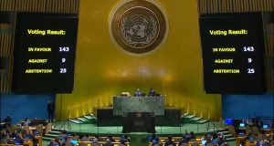 Con Australia, tres cuartas partes de los miembros de la ONU apoyan ya la creación de un Estado palestino