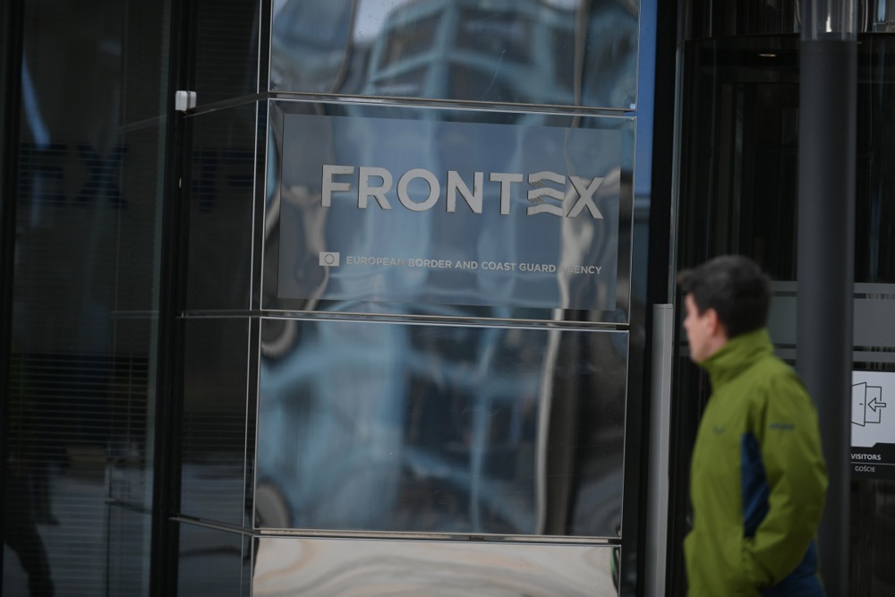 Sede de Frontex en Varsovia, en una imagen del 29 de abril de 2022.