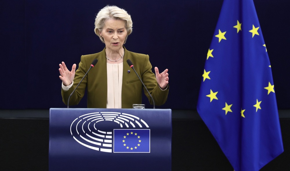 Sesión plenaria del Parlamento Europeo en Estrasburgo