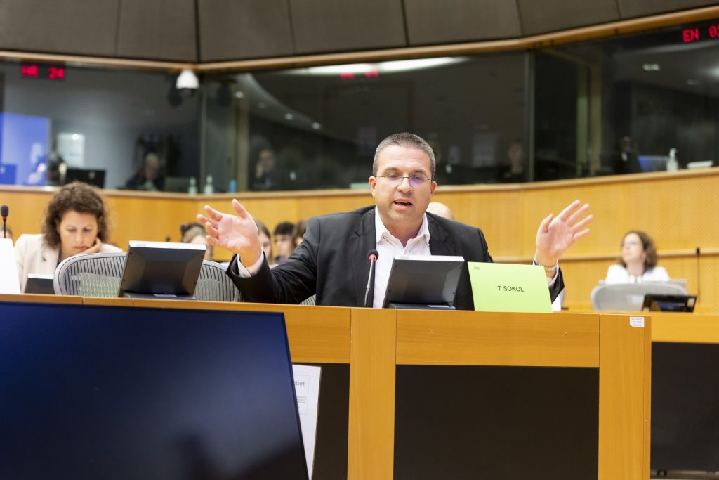Tomislav Sokol, eurodiputado del Partido Popular Europeo (PPE), en una imagen de archivo.