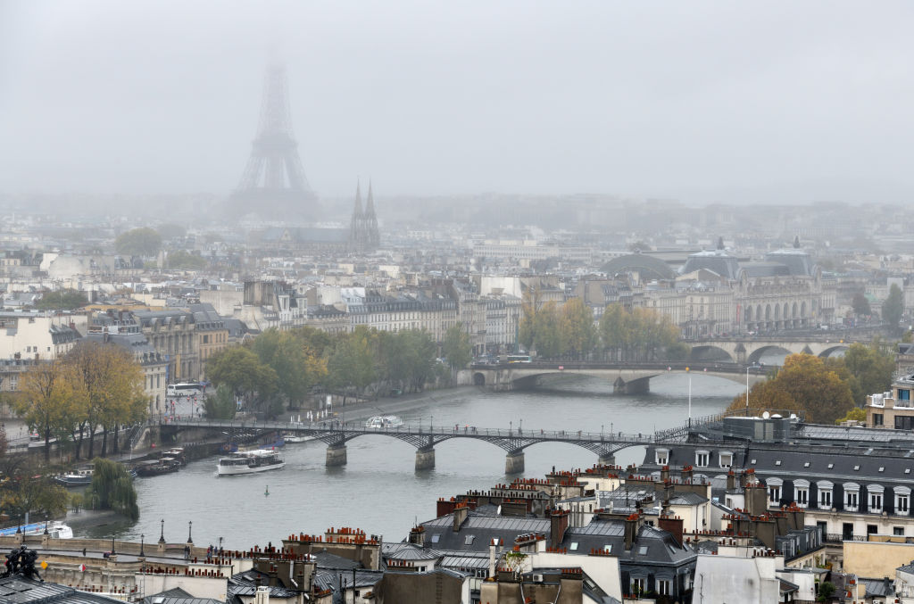 Vista de París desde la Torre Saint-Jacques, en una imagen del 10 de noviembre de 2019.