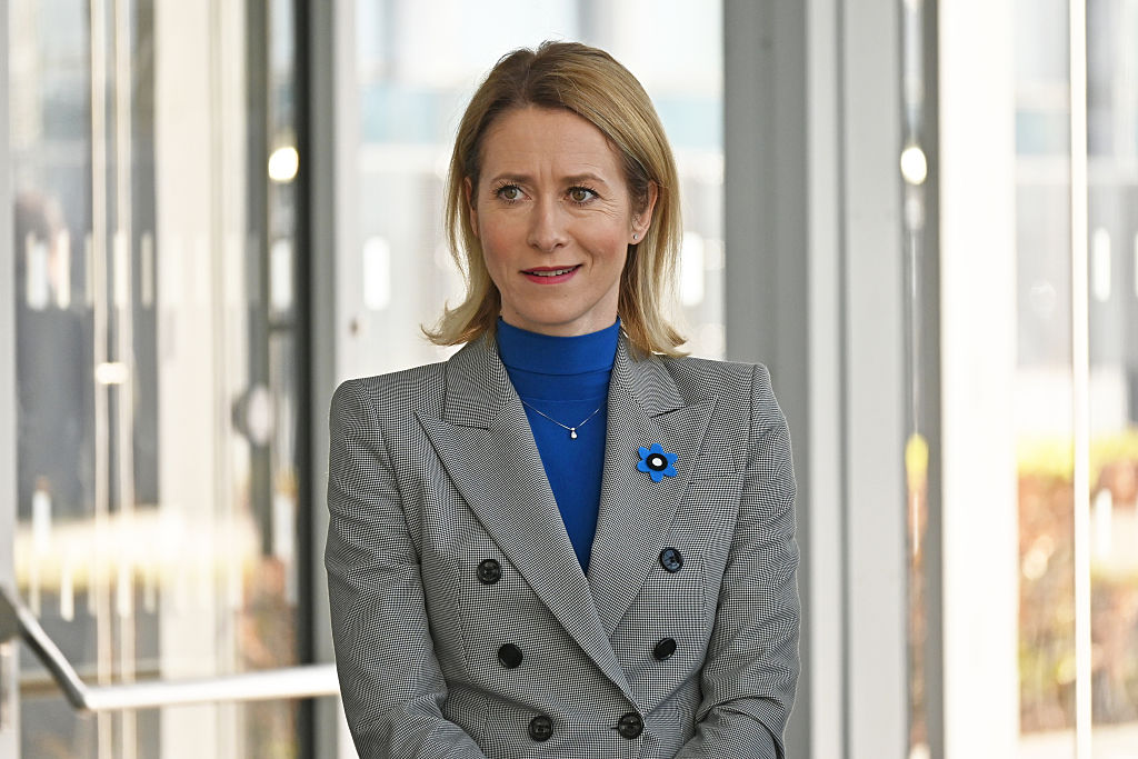 La alta representante de la Unión Europea para Asuntos Exteriores, Kaja Kallas, en una imagen del 11 de abril de 2025.