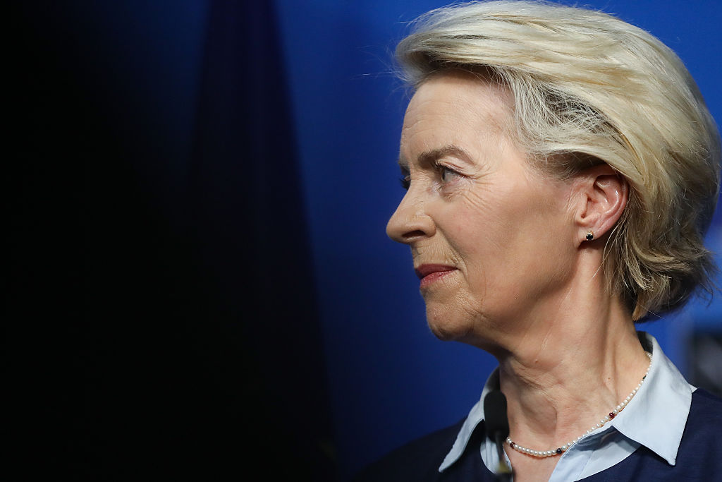 La presidenta de la Comisión Europea, Ursula von der Leyen, en La Haya, en una imagen del 23 de junio de 2025.