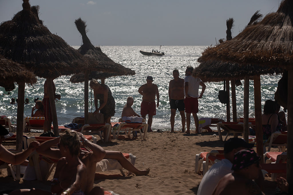 Imagen de una playa en Mallorca, el 31 de agosto de 2025.