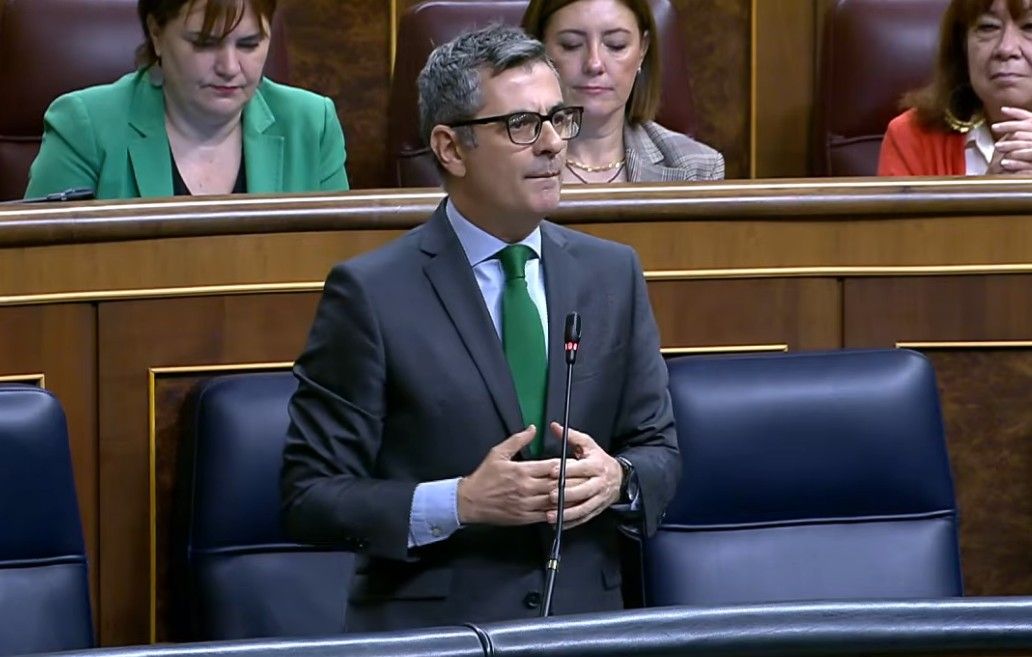 Félix Bolaños en el Congreso, en una imagen de archivo.