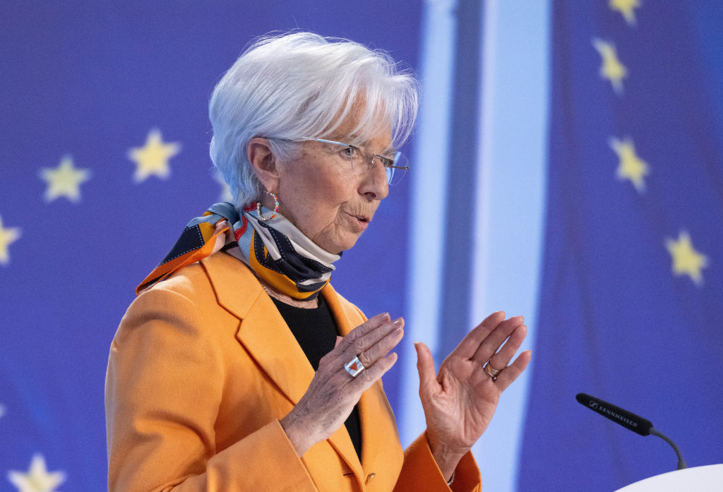La presidenta del BCE, Christine Lagarde, en una imagen del 6 de marzo de 2025.
