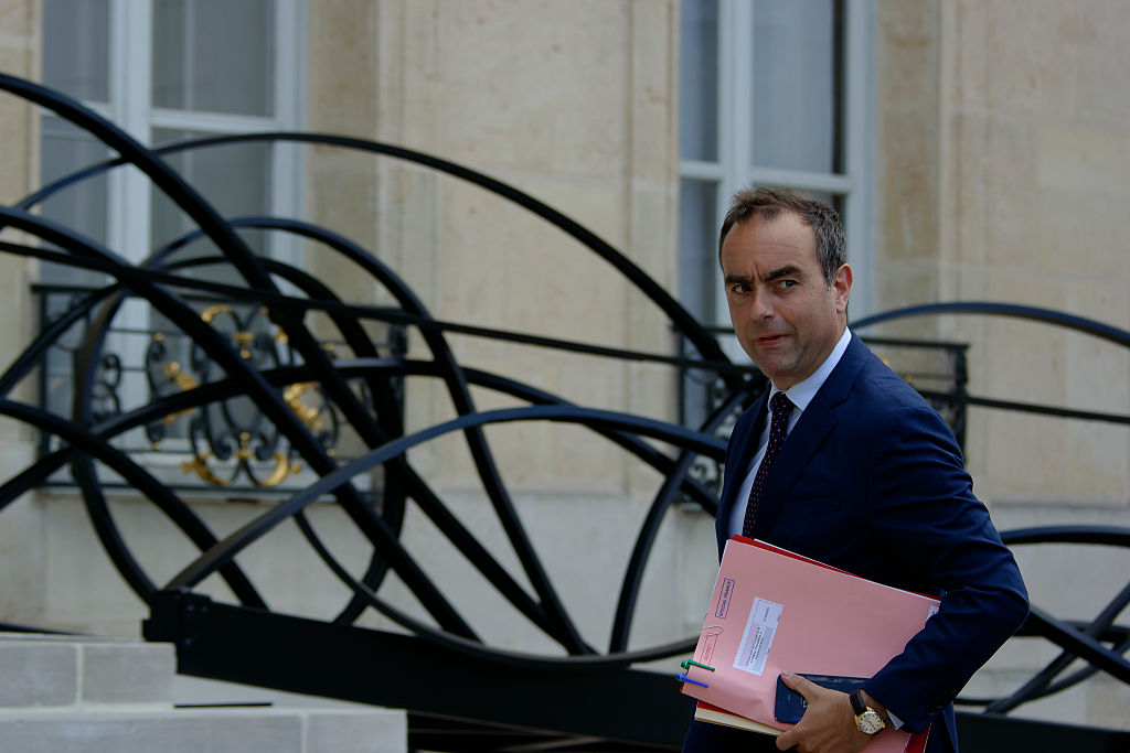 Sebastien Lecornu llega al Palacio del Elíseo, en una imagen del 7 de mayo de 2025.