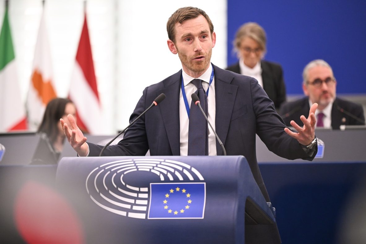 Dirk Gotink, eurodiputado cristianodemócrata holandés.