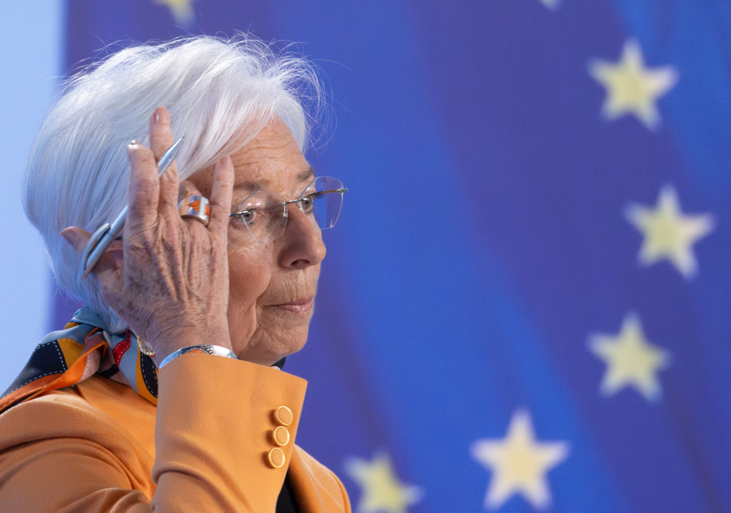 Christine Lagarde, presidenta del BCE.