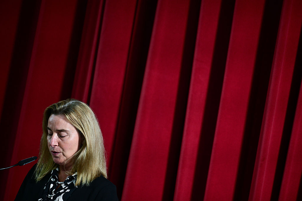 La ex alta diplomática de la UE Federica Mogherini.