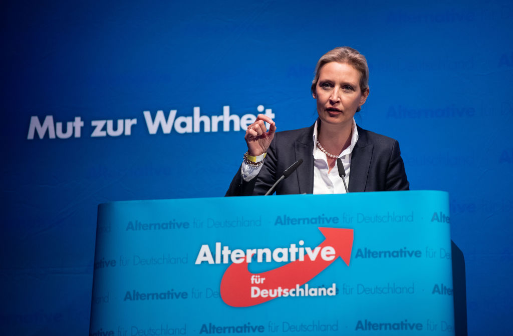 Alice Weidel, líder de AfD, en una imagen de archivo.