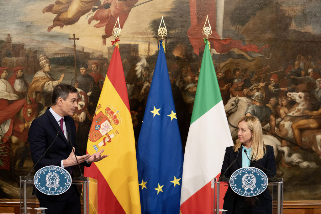 Meloni – Sanchez meeting in Rome