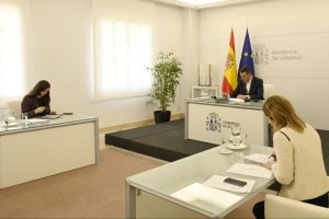 Sánchez reitera el apoyo de España a Ucrania en la reunión de la Coalición de Voluntarios