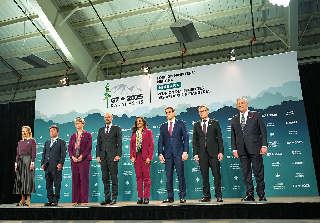Foto de familia del G7 celebrado en 2025 en Canadá.