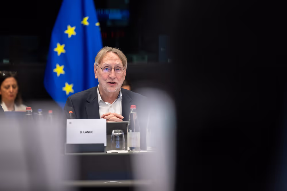 El principal negociador del acuerdo por el Parlamento Europeo,  Bernd Lange, (SPD/S&D), en una imagen de archivo.