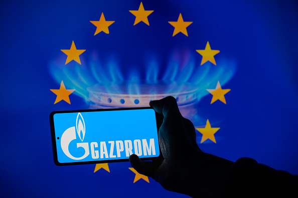 Gazprom – EU Natural Gas TTF – Photo Illustration