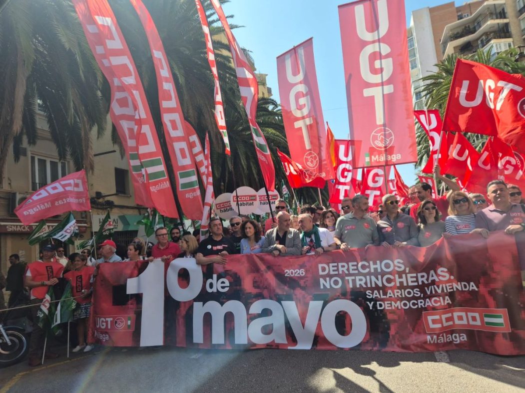 El Primero de Mayo clama contra la guerra, el problema de la vivienda y la precariedad: “No mendigamos, exigimos derechos”