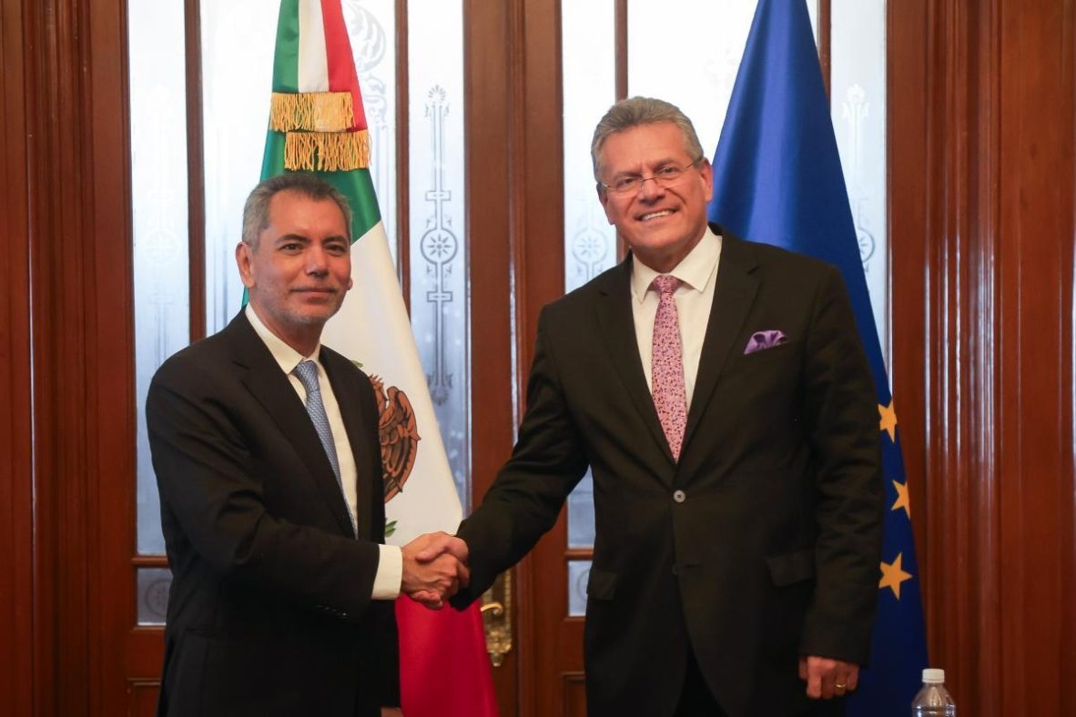 La UE y México firman un acuerdo comercial renovado en medio de las tensiones con Trump