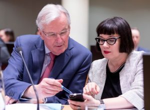 «Tranquilizaos», aconseja la jefa de Comercio saliente al ejecutivo de Bruselas
