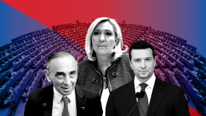 Conoce a los eurodiputados que están detrás del desafío de la extrema derecha francesa