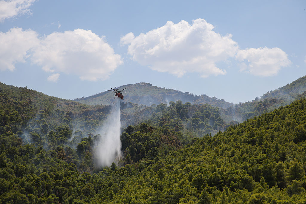 Forest Fires in Greece