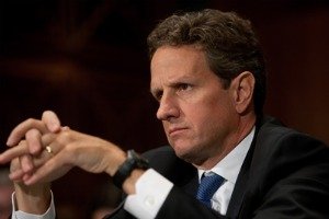 Timothy Geithner en Europe en amont du sommet européen