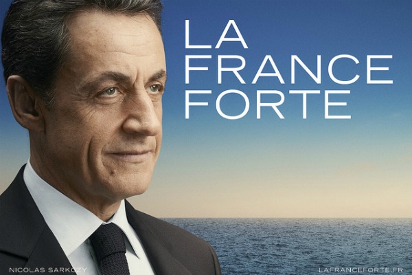 Nicolas Sarkozy officiellement candidat avec le slogan « La France Forte »