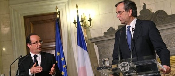 Hollande plaide pour davantage d'investissements français en Grèce 